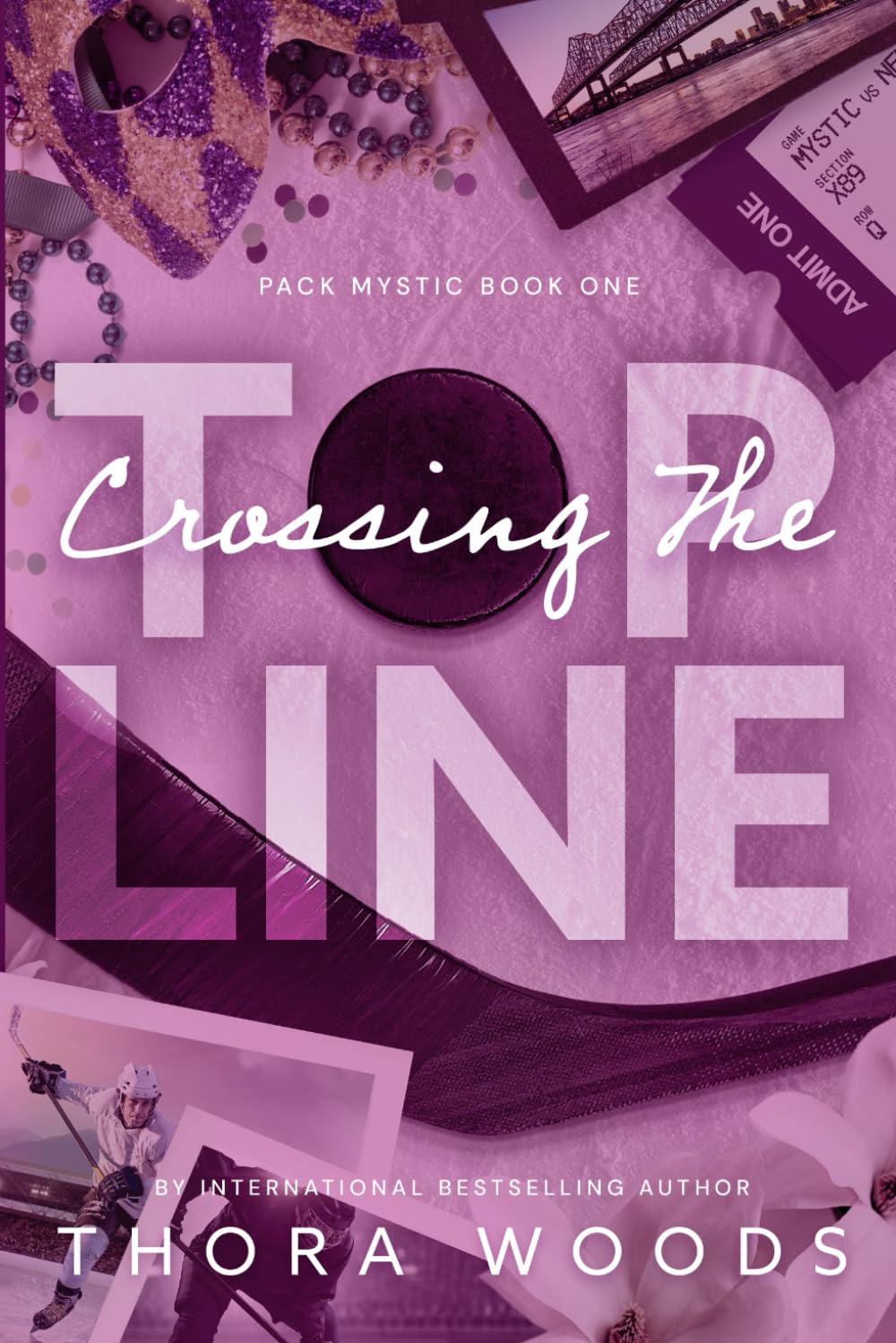 Crossing The Top Line: Pack Mystic Book One (A Contemporary Omegaverse Why-Choose Hockey Romance)