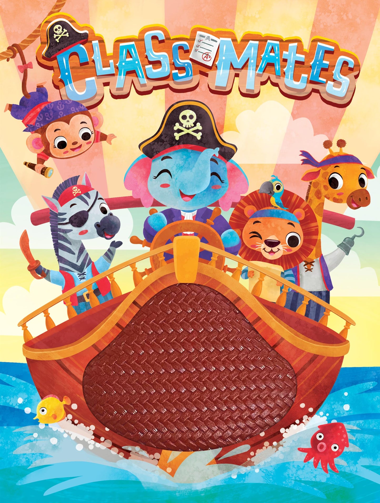 Class Mates - Touch and Feel Board Book - Sensory Board Book