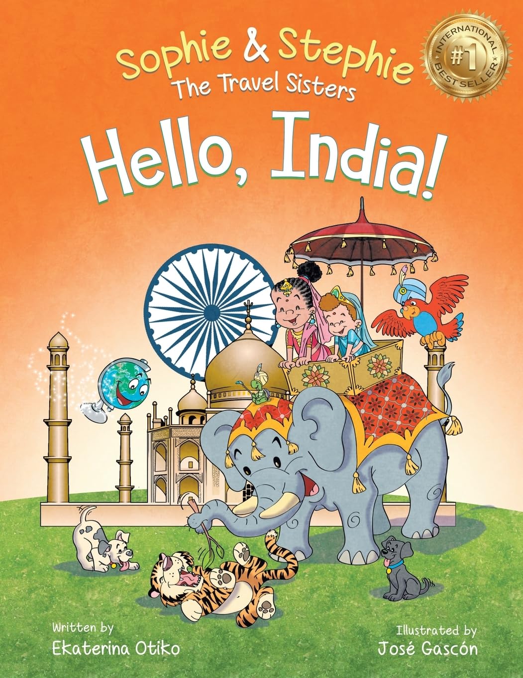 Hello, India!: Explore India's Wonders, A Children’s Picture Book for Curious Kids Ages 4-8 (Sophie & Stephie: The Travel Sisters) - 2450