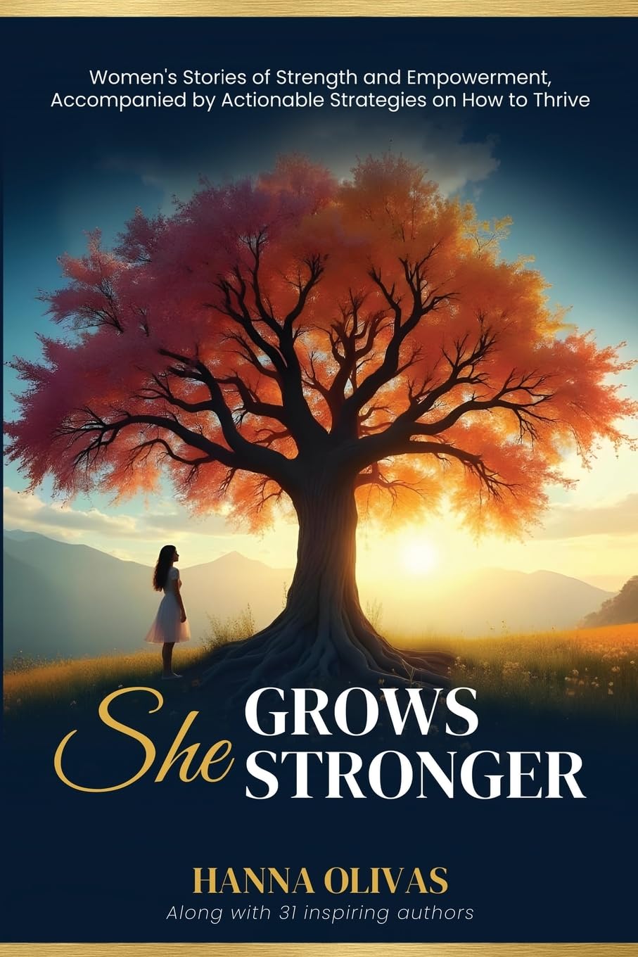 She Grows Stronger: Women's Stories of Strength and Empowerment, Accompanied by Actionable Strategies on How to Thrive - 5650