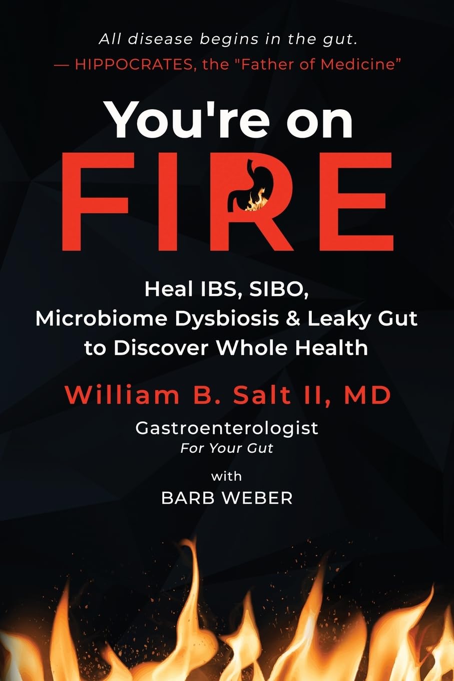 You're on FIRE: Heal IBS, SIBO, Microbiome Dysbiosis & Leaky Gut to Discover Whole Health - 2375