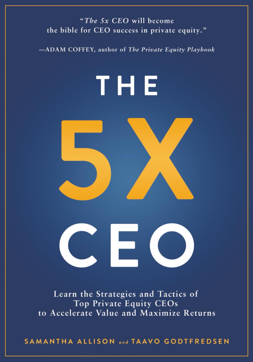 The 5x CEO: Learn the Strategies and Tactics of Top Private Equity CEOs to Accelerate Value and Maximize Returns - 678