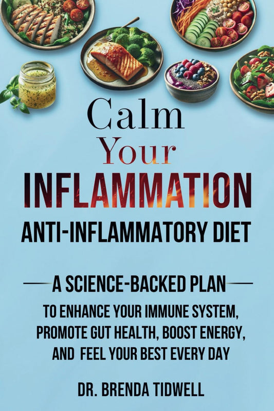 Calm Your Inflammation Anti-Inflammatory Diet: A Science-Backed Plan to Enhance Your Immune System, Promote Gut Health, Boost Energy, and Feel Your Best Every Day - 8455