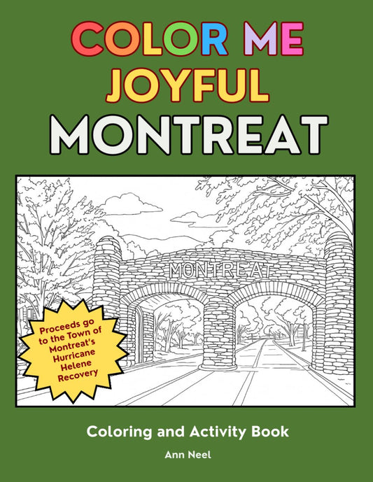 COLOR ME JOYFUL MONTREAT Coloring and Activity Book - 4537