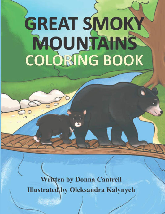 Great Smoky Mountains Coloring Book - 2844