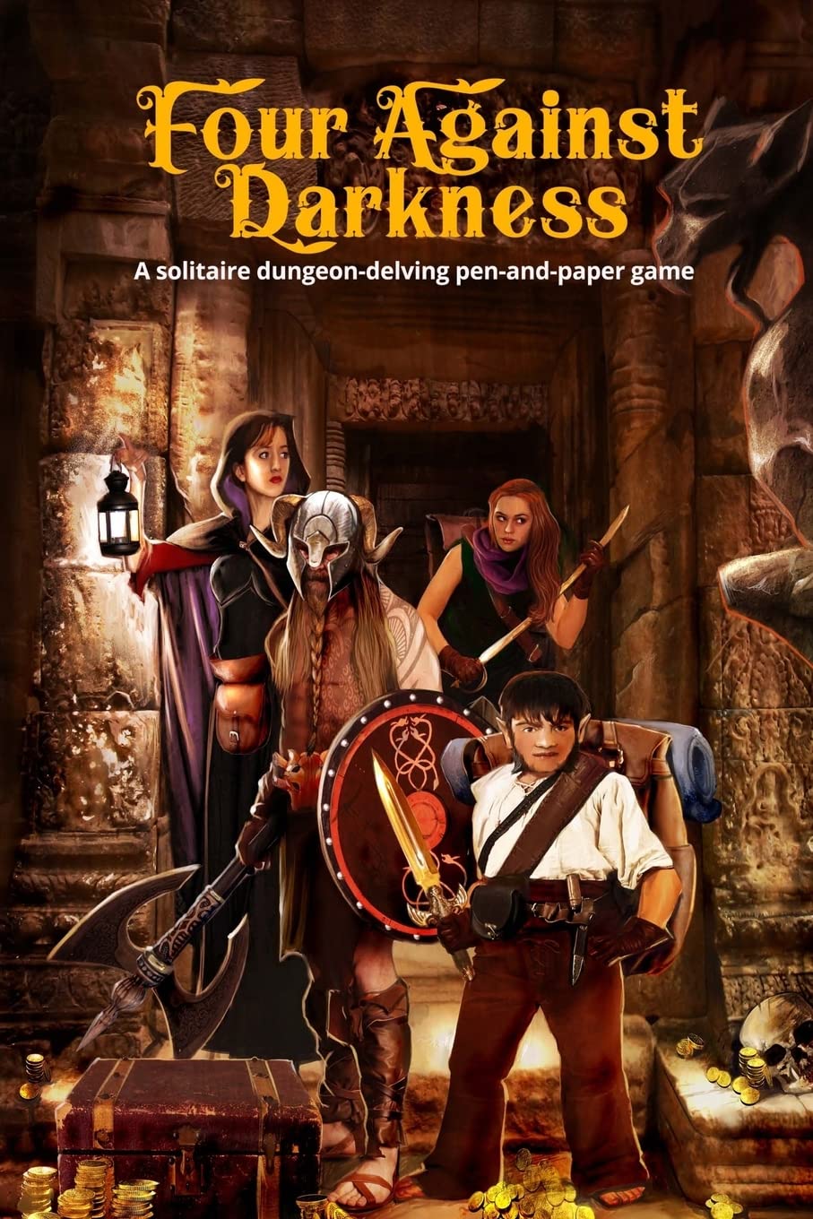 Four Against Darkness: A solitaire dungeon-delving pen-and-paper game - 1925