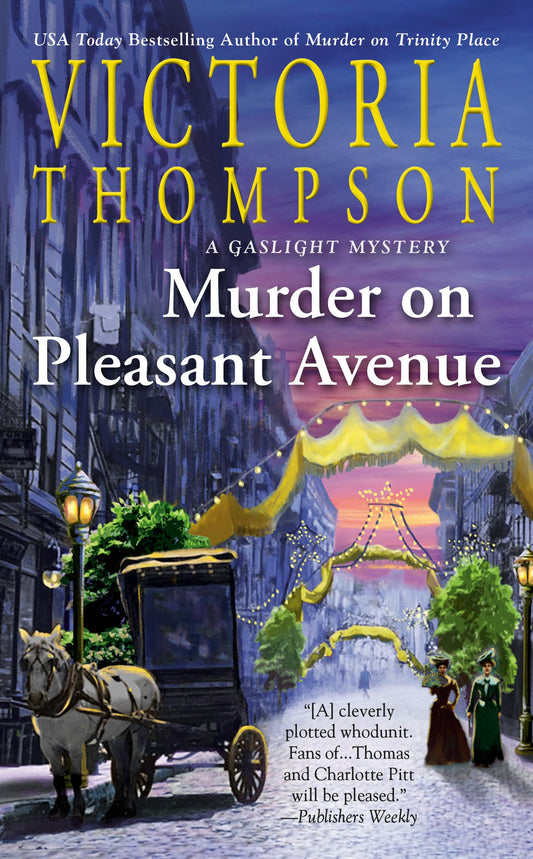 Murder on Pleasant Avenue (A Gaslight Mystery) - 2759
