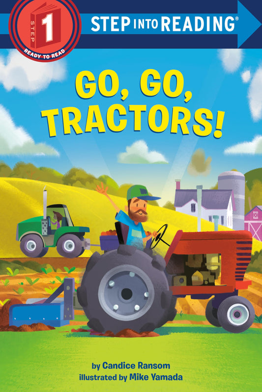 Go, Go, Tractors! (Step into Reading) - 7069