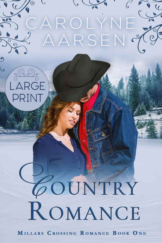 Country Romance: Large Print Sweet Romance (Millars Crossing Romance) - 790