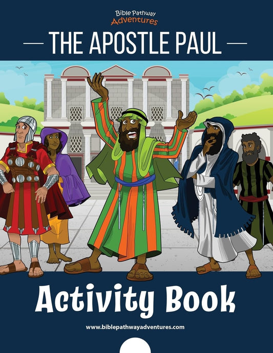 The Apostle Paul Activity Book - 4853