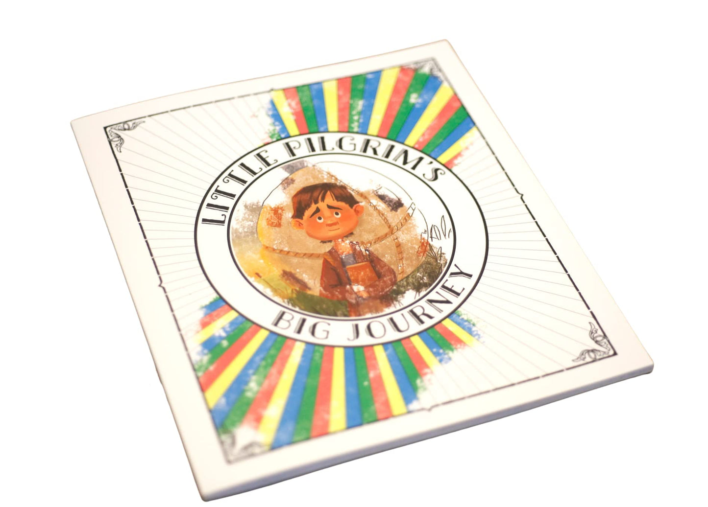 Little Pilgrim's Big Journey: Coloring Book Set (Includes Fold-Out Map and Stickers)