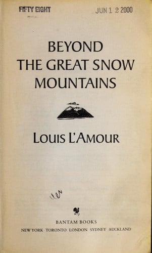 Beyond the Great Snow Mountains Stories