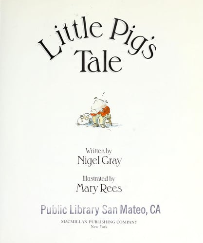 Little Pig's Tale