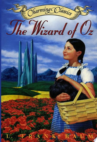 The Wizard of Oz Book and Charm