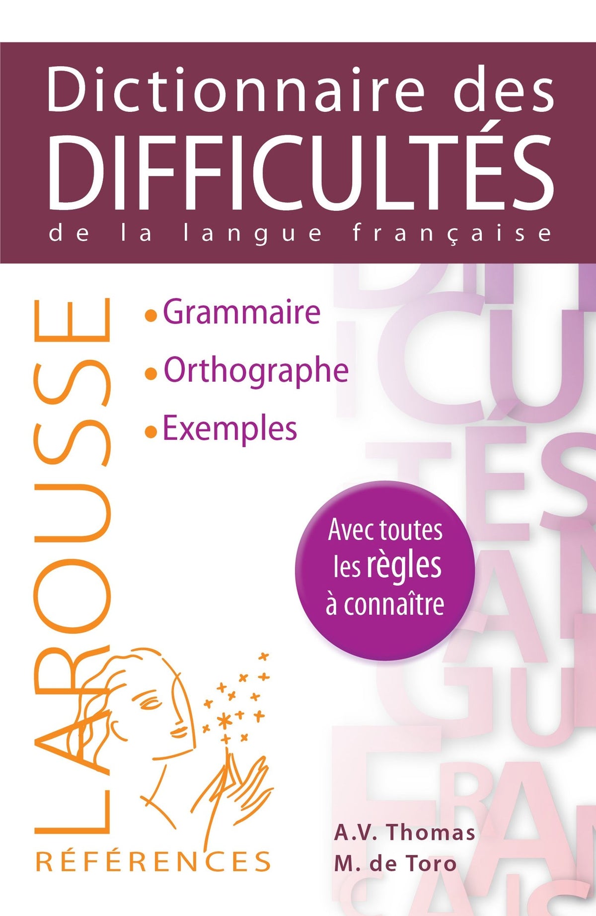 Larousse Dictionnaire des difficultes de la langue francaise (French Edition)