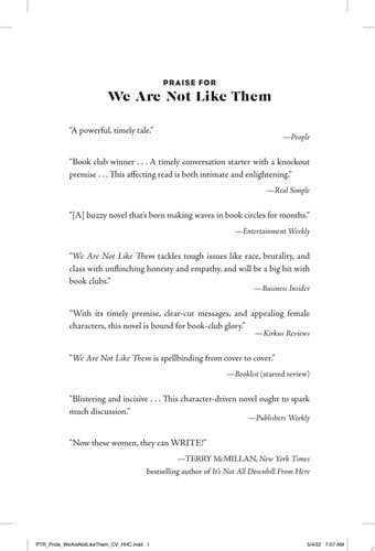 We Are Not Like Them A Novel