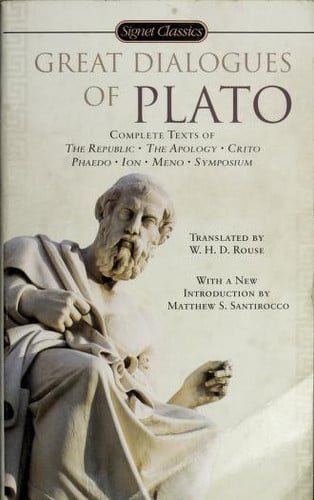 Great dialogues of Plato: complete text of The republic, The apology, Crito, Phaedo, Ion, Meno, Symposium