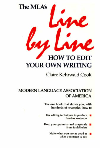 Line by line: how to edit your own writing