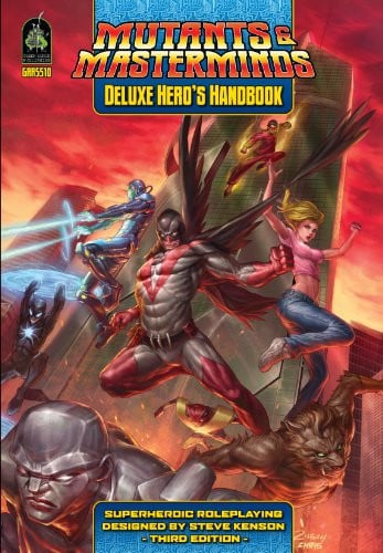 Mutants & masterminds: deluxe hero's handbook