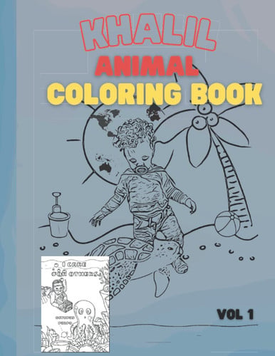 Khalil Animal Coloring Book: Color in Spanish and English