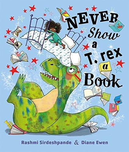 Never show a T-rex a book