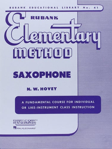 Rubank Elementary Method Saxophone