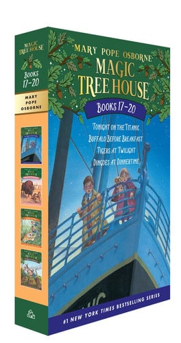 Magic Tree House Books 17-20 Boxed Set The Mystery of the Enchanted Dog