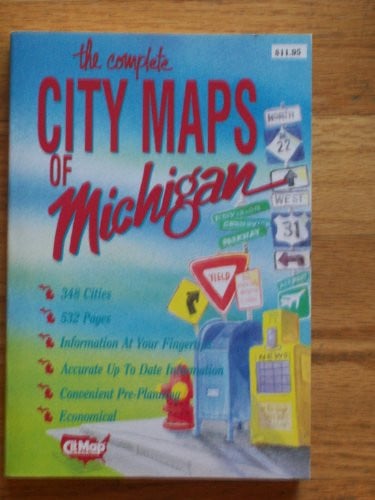 Complete City Maps of Michigan