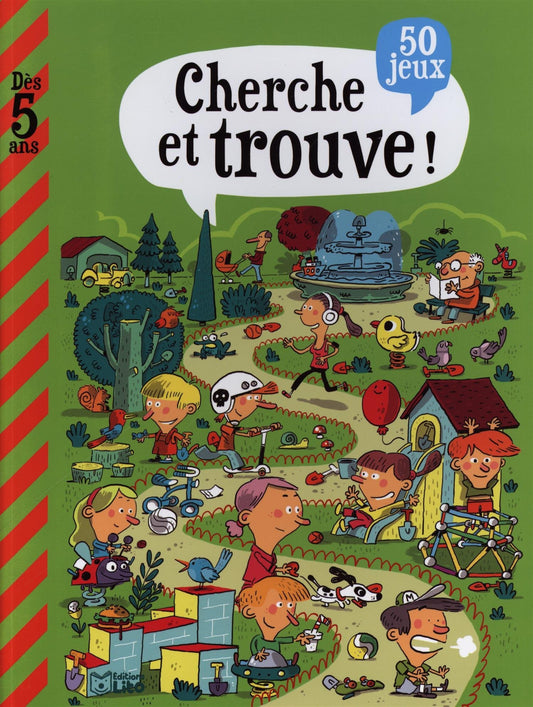 LIVRE JEUX CHERCHE ET TROUVE