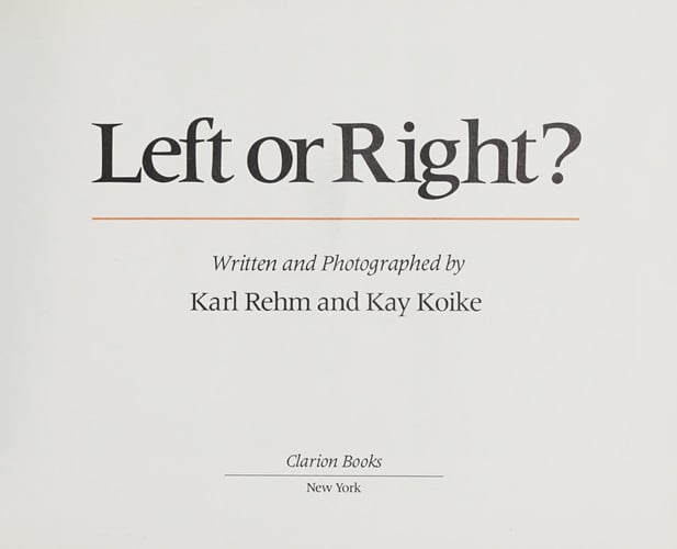 Left or right?
