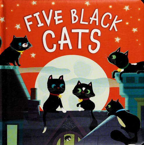 Five Black Cats