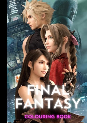 Final Fantasy Colouring Book: FF7