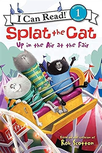 Splat the Cat up in the air at the fair