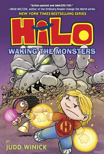 Hilo Book 4: Waking the Monsters (A Graphic Novel)