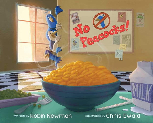 No Peacocks! A Feathered Tale of Three Mischievous Foodies