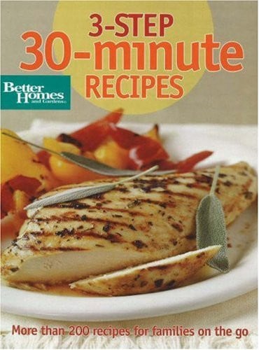 3-step 30-minute recipes