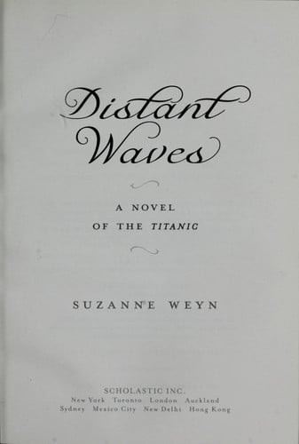 Distant waves: a novel of the Titanic