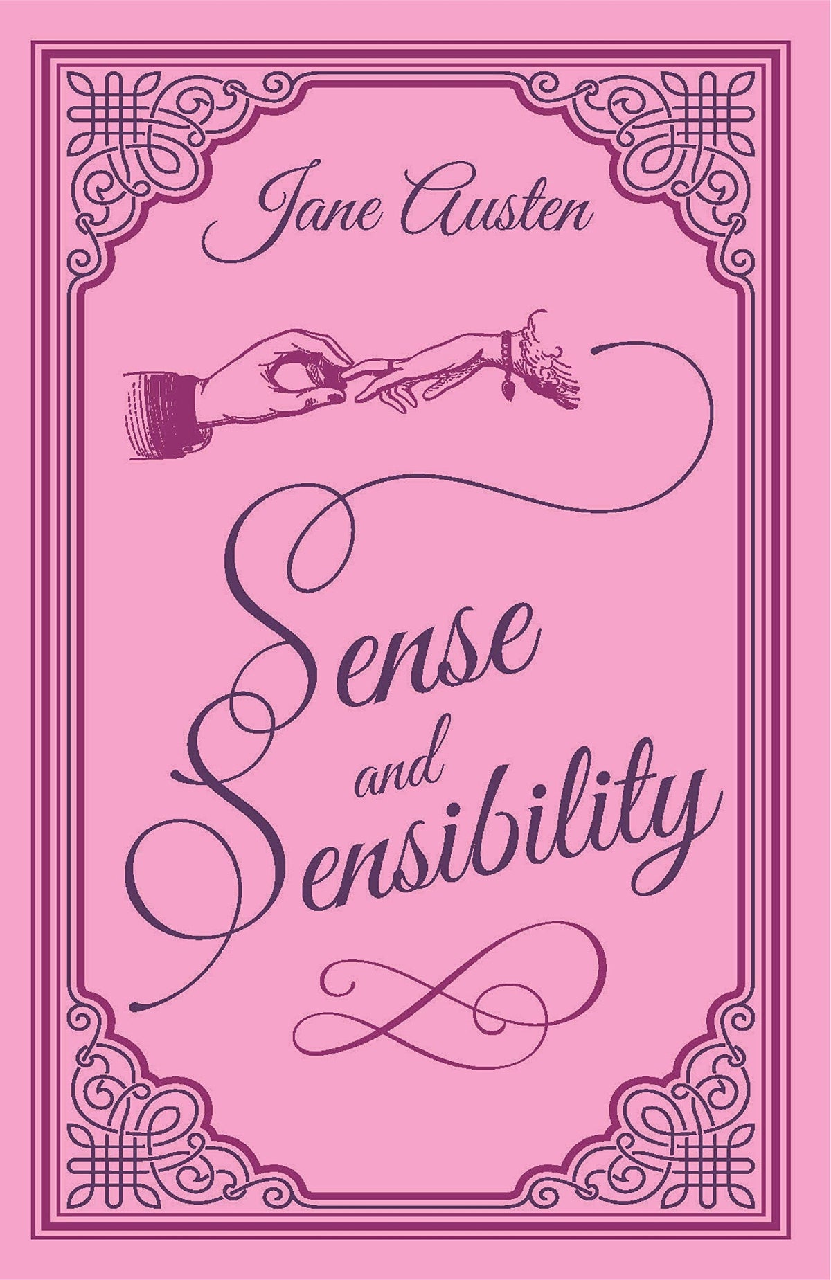 Sense and Sensibility Jane Austen Classic Novel, (Nineteenth Century Love Story, Required Literature), Ribbon Page Marker, Perfect for Gifting