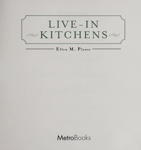 Live-in Kitchens