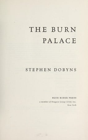 The burn palace