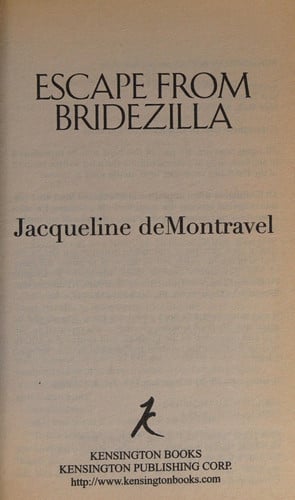 Escape from Bridezilla