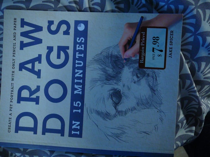 Draw dogs in 15 minutes: create a pet portrait with only pencil and paper