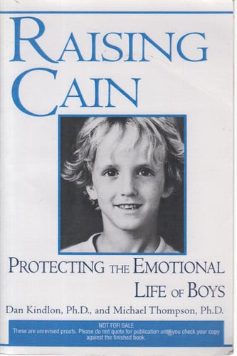 Raising Cain: protecting the emotional life of boys