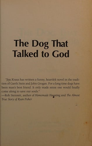 The Dog That Talked to God