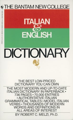 Italian & English dictionary