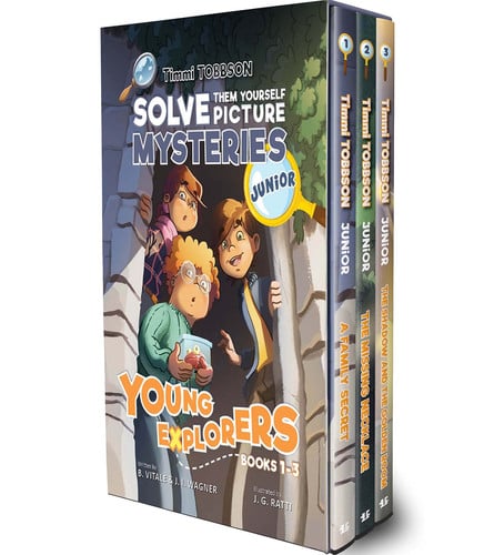 Timmi Tobbson Young Explorers 3 Book Set