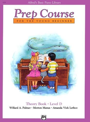 Alfred's Basic Piano Prep Course Theory, Bk D For the Young Beginner