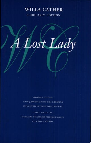 A lost lady