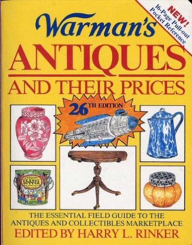 Warman's Antiques and Their Prices, 26th. Ed.