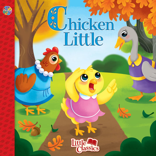 Phidal Chicken Little Little Classics - Stories for kids, 24-page storybook - 8353